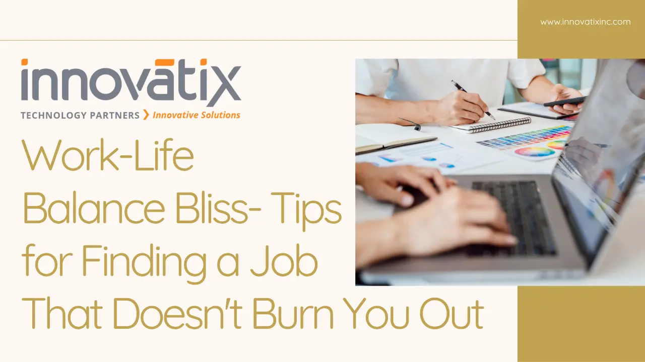 Worklife balance bliss