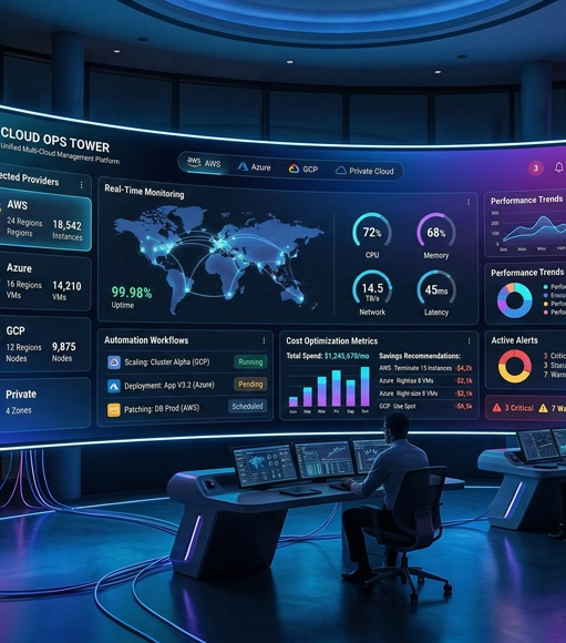 2.Centralized Multi Cloud Management Platform