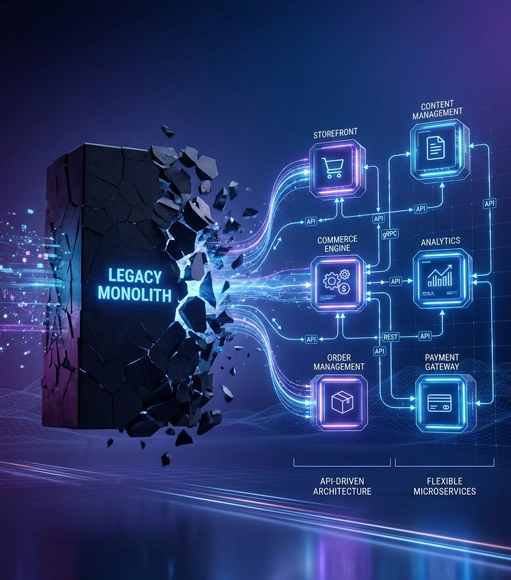 2.Solving Monolithic Inertia in Content & Commerce