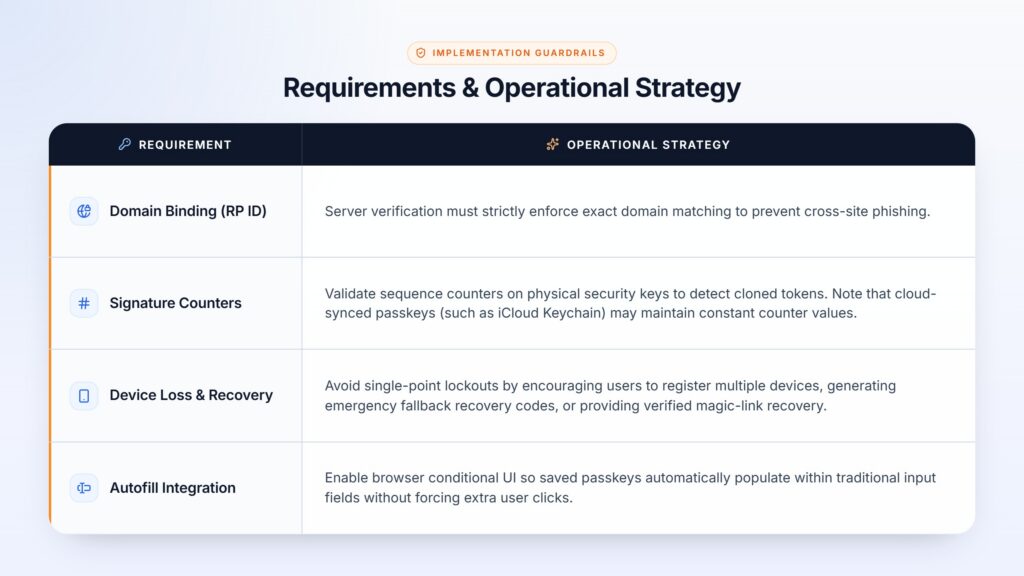 passkey-requirements-table